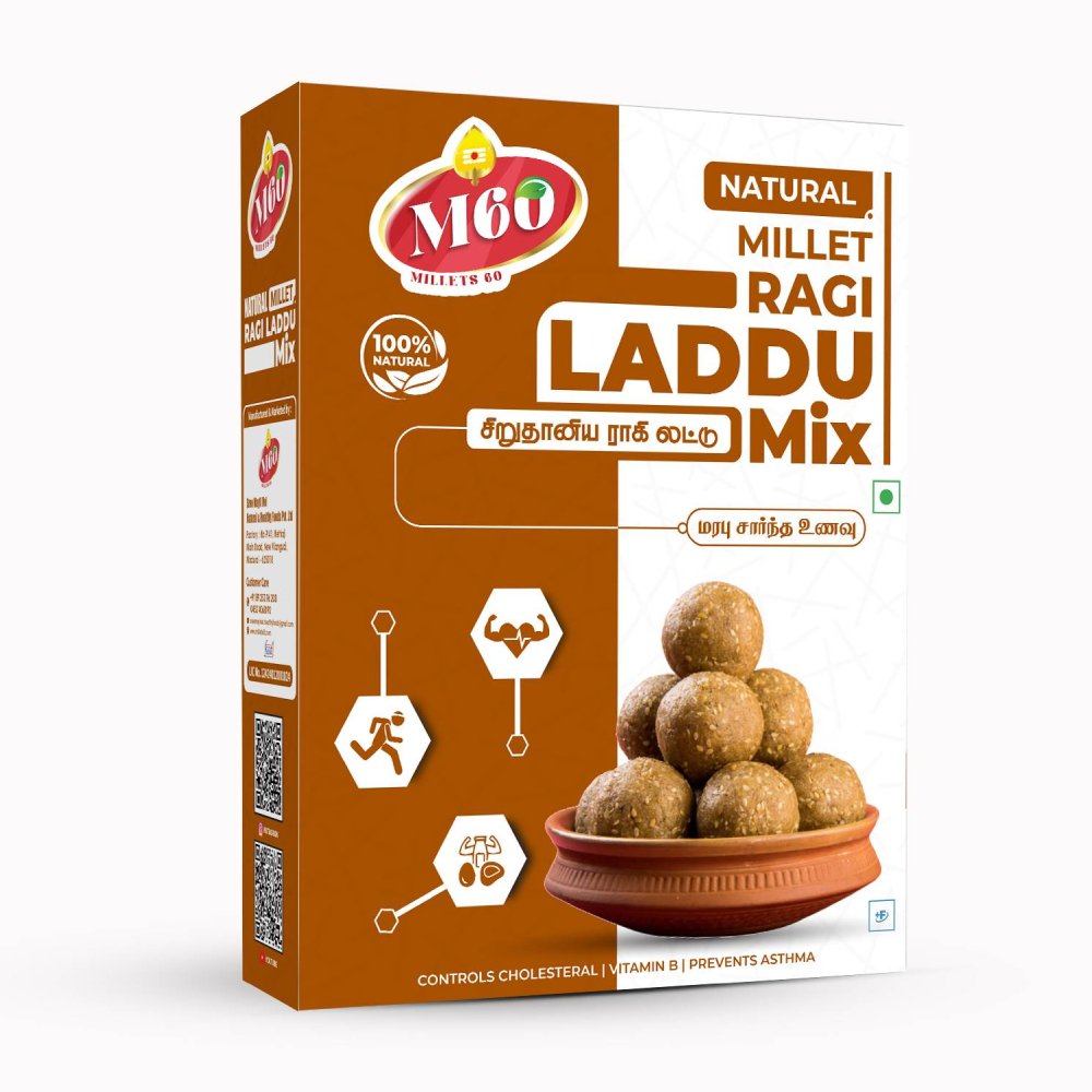 Natural Millet - Ragi Laddu Mix - 400 gm